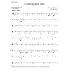 Como Aguas Tibias - Snare Drum